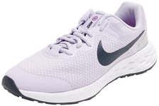 Nike Garçon Revolution 6, Violet Frost Thunder Blue, 35.5 EU