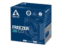 Arctic Freezer 36 Co - Processorkylare - (För: Am4, Lga1700, Am5, Lga1851) - Aluminiumfenor - 120 Mm