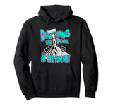 Reaching My Peak At The Summit Climber Funny Adult Humor Pullover Hoodie