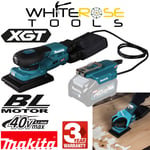 Makita Orbital Sander 80 x 130mm XGT 40V Max Brushless Body Only BO005CGZ