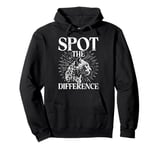 Spot the Difference Leopard Pullover Hoodie