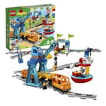 LEGO 10875 DUPLO Le Train De Marchandises avec Son et Lumiere - Jeu de Constr...