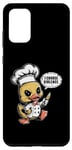 Coque pour Galaxy S20+ Chef Cook Duck – Dictons humoristiques mignons graphiques sarcastiques humoristiques