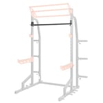 Sunny Health and Fitness Unisex's Pull Up Bar Attachment for Power Racks and Cages – SF-XFA001, Black, One Size