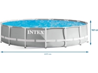 Intex Prism Frame Pool Set, 14.614L, 457x107 cm