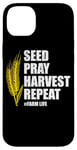 iPhone 14 Plus Seed Pray Harvest Repeat Farming Farmer Life Men Women Case