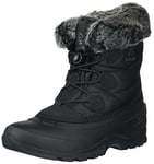 Kamik Women's Momentum L2 Snow Boot, Black, 8 UK