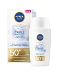 Nivea Sun UV Face Specialist Triple Protect U/Light  Fluid SPF50+ 40ml(8873)