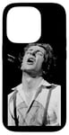 Coque pour iPhone 14 Pro The Clash Live Joe Strummer par Virgina Turbett