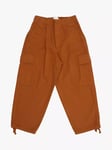 The New Society Kids' Standford Cargo Trousers, Toasted Caramel