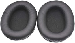 Replacement Earpads Coussins pour Kingston HyperX Cloud Flight Casque de Jeu - Oreillette en Cuir Mousse Coussin d'oreille 2 Pcs(Noire)