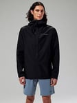 Berghaus Mens Deluge Pro 3.0 Jacket - Black, Black, Size Xl, Men