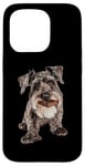 iPhone 15 Pro Miniature Schnauzer Chocolate Case