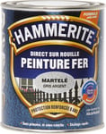 Hammerite Peinture martelée - Boîte 750 ml Gris argent