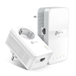 TP-Link TL-WPA7617 KIT PowerLine-nätverksadapter 1200 Mbit/s Nätverksansluten (Ethernet) Wi-Fi Vit 2 styck