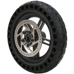 Jeffergarden - Ensemble de roue arrière de Scooter 8.5in moyeu de roue de pneu plein 110mm disque de frein pour Scooter électrique Xiaomi M365/1S/LITE