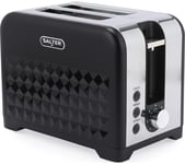 SALTER EK6104BLK 2-Slice Toaster - Black, Black