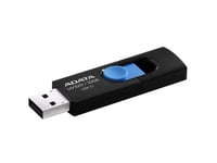 Adata Uv320, 32 Gb, Usb Type-A, 3.2 Gen 1 (3.1 Gen 1), Friktionslager, 7,9 G, Svart, Blå