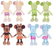 BK510	Disney Peluche Mickey & Minnie Mouse Flavours Gift 8 assortis Serie 2 30cm