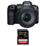 Canon EOS R6 + RF 24-105mm f/4L IS USM + SanDisk 64GB Extreme PRO UHS-II SDXC 300 MB/s | Garantie 2 ans