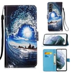 Samsung Galaxy S21 Plus      Designer PU Case      SeaWave