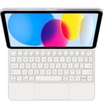 Coque Magnétique Magic Style Keyboard Folio Pour Ipad Air 5 10.9 2022 Blanc