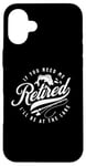 Coque pour iPhone 16 Plus Retiré If You Need Me I'll Be At The Lake Funny Fishing