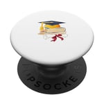 My Daddy Did It Graduation Proud Graduate Family Fathers Day PopSockets PopGrip Interchangeable