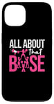 Coque pour iPhone 13 Cheerleading Funny All About That Base Cheer Leader Girls