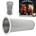 304 Stainless Steel Cold Brew Coffee Filter Cone Mesh for Fruit Drink UK