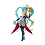 Hatsune Miku Gt Project - Statuette 1/7 2018: Challenging To The Top 23 Cm