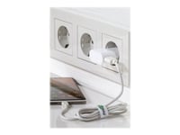 Goobay Apple Lightning Charger Set - Strømadapter - 5 Watt - 1 A (Usb) - På Kabel: Lightning - Hvit