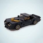 (350 vnt)MOC Firebird Trans Am Speed ​​Champions Super Urheiluautot Rakennuspalikat Mallit Paikkasarja Lasten Lelut Lahjat Pojille Tytöille