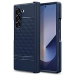 Caseology Parallax for Samsung Galaxy Z Fold 6 Case [Full Hinge Cover] [Air Space Technology Protection] [TPU + PC Dual Protection] Phone Case For Samsung Z Fold 6 - Midnight Blue