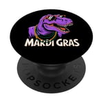 Mardi Grawr Costume de dinosaure T-Rex pour enfant PopSockets PopGrip Adhésif