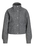 JACK & JONES JJXX Manteau en Laine JXASTRID Manteau en Laine Grey Melange S Grey Melange S