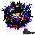 Guirlande lumineuse led 20m 200 LEDs Décoration de Noël – Décoration pour Mariage, Noël, Intérieur et Extérieur Multicolore - Einfeben