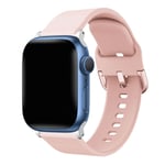 Soft Silikonarmband Apple Watch 45mm Series 9 Rosa