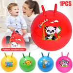 Children Kindergarten Kids Space Hopper Hop Ball Inflatable Toys Bouncing Balls