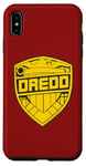 Coque pour iPhone XS Max Badge Judge Dredd Gold Dredd 2000 AD