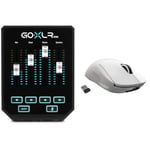 TC Helicon GoXLR MINI Online Broadcast Mixer with USB/Audio Interface and Midas Preamp & Logitech G PRO X SUPERLIGHT Wireless Gaming Mouse, HERO 25K Sensor, Ultra-light with 63g