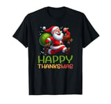 Funny Thanksgiving Marry Christmas Happy ThanksMas T-Shirt