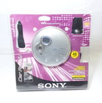 Sony CD Walkman - Portable Compact Disk Player - Silver (D-EJ756CK/SM)