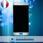 Vitre Tactile + Ecran LCD sur chassis pour Samsung Galaxy S7 Edge G935F argent