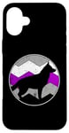 Coque pour iPhone 16 Plus Drapeau asexué LGBT vintage LGBTQ Ace Asexuality Gay Pride