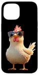 Coque pour iPhone 15 Poulet Poule Glucke Ferme Agriculteur Douceur des Poules