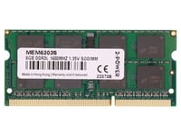 2-Power 8GB DDR3L 1600MHz 1.35V SoDIMM Memory :: MEM5203S  (Components > Memory