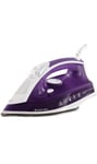 Cheap New Russell Hobbs Supreme Steam Iron - 2m Cord - 2400W - Purple- Sale