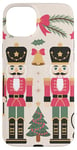 iPhone 15 Plus Aesthetic Preppy Pink Christmas Nutcracker Holiday Xmas Case