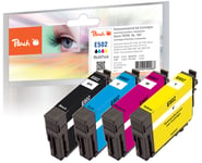 Kompatibel med Epson No. 502 Bläckpatron Multipack T02V6, 4-pack